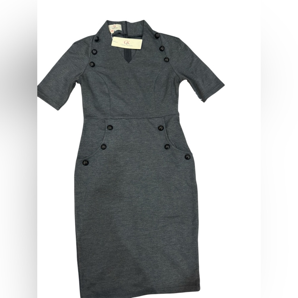 Elegant Gray Dress